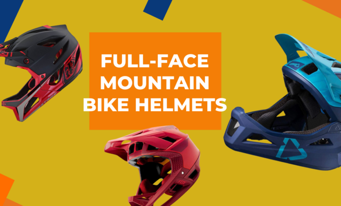 Full Face MTB bicycle Helmet