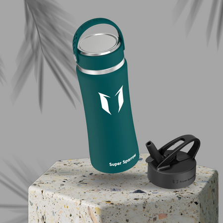 Super sparrow stainless steel water bottle